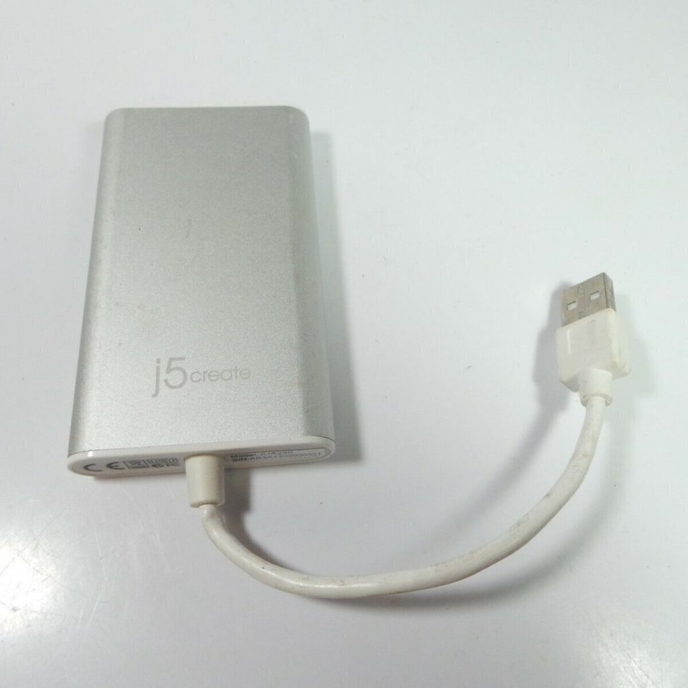 ✨ 3/$20✨ j5create - USB 2.0-to-DVI Display Adapter - Silver